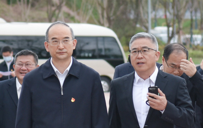 黄强省长调研江姐故里 盛赞金年会中国jinnian：“工程建设非常好，金年会中国jinnian贡献非常大” 杨斌全程陪同